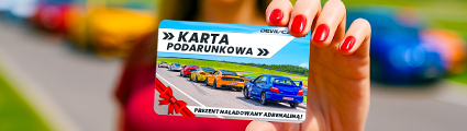 Karta podarunkowa na prezent