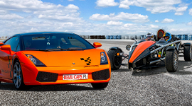 Lamborghini Gallardo vs. Ariel Atom 